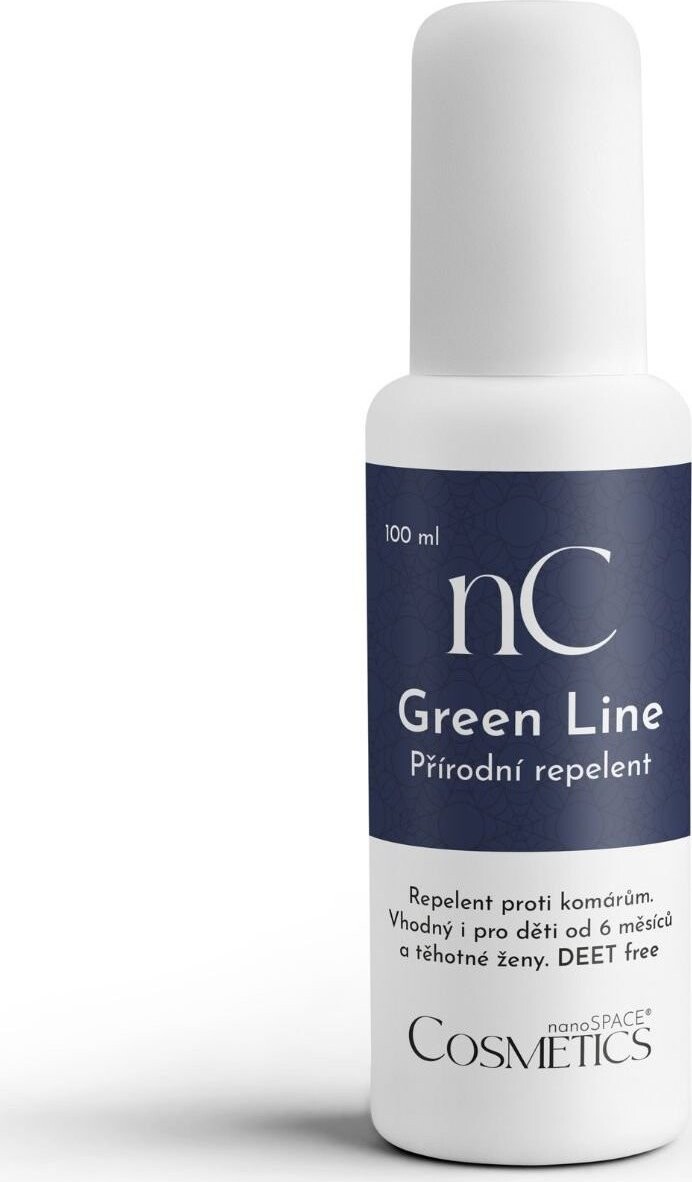 NanoSPACE Cosmetics Prírodný repelent proti komárom Green Line