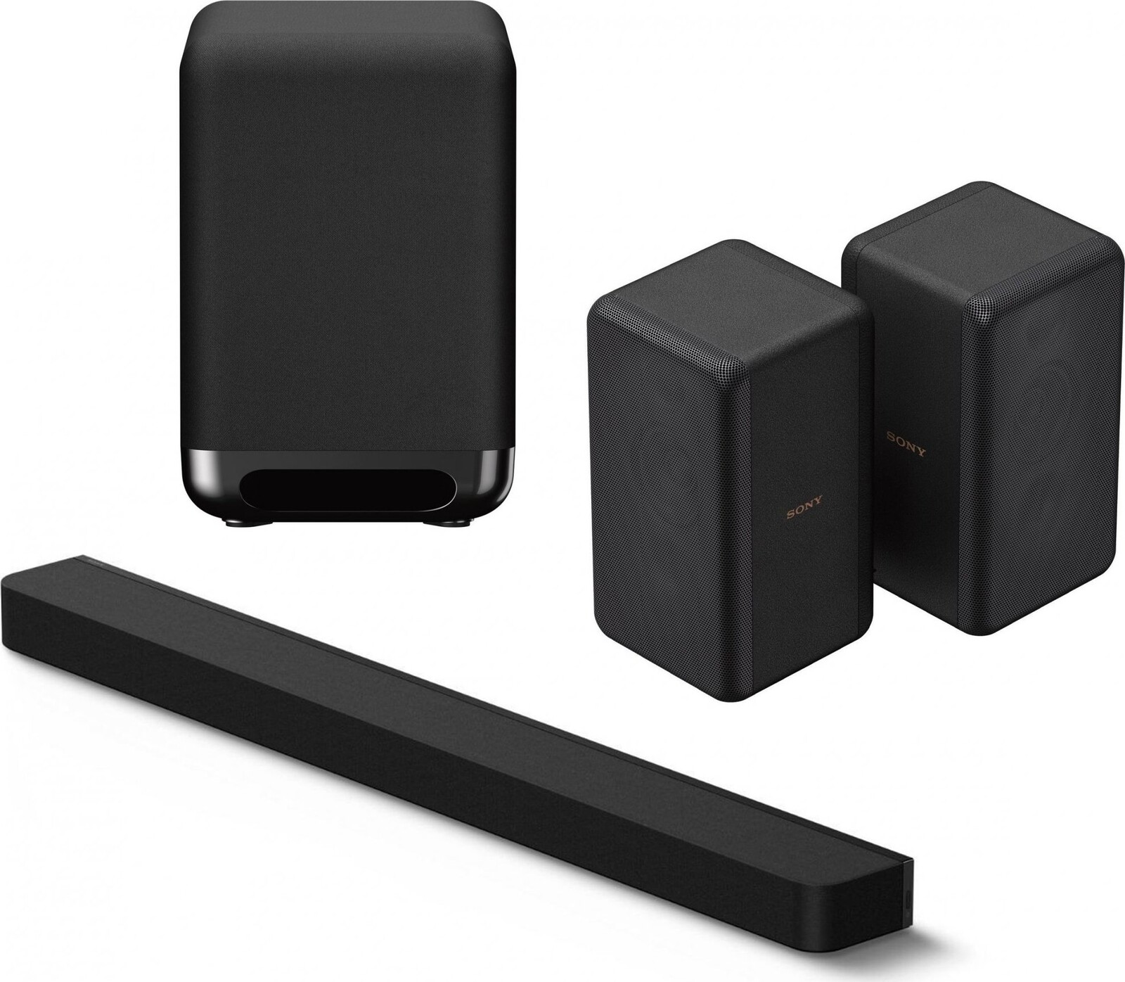 Sony BRAVIA Theatre Bar 8 + 2x Sony SA-RS3S + Sony SA-SW5