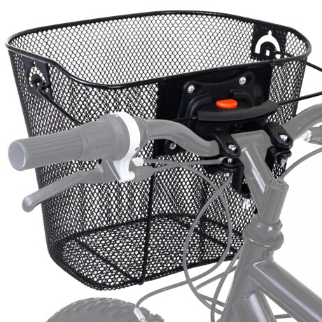 MG Bike Basket V1 košík na bicykel na riadidlá, čierny