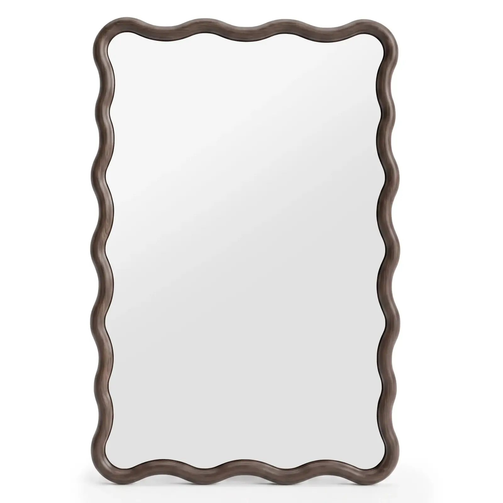Nástěnné zrcadlo Glimmer 120 cm ořech tmavý