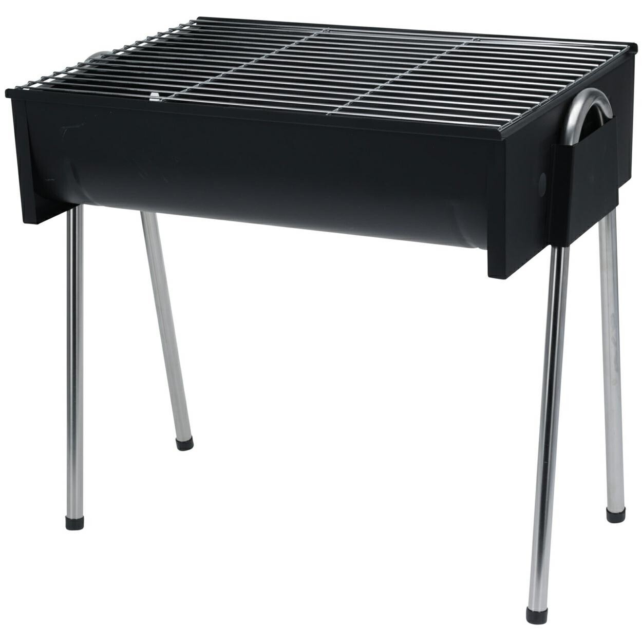 Turistický gril na uhlí COMPACT černý