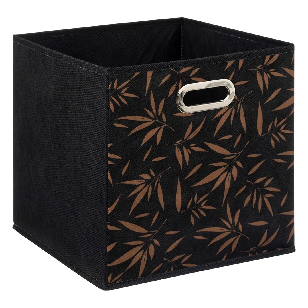 Úložný box HARMONY 31x31 cm černý