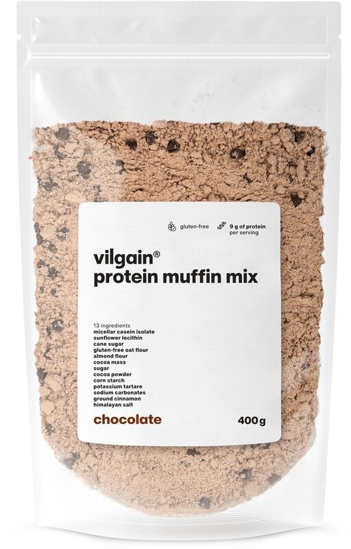 Vilgain Protein Muffin Mix – čokoláda 400 g