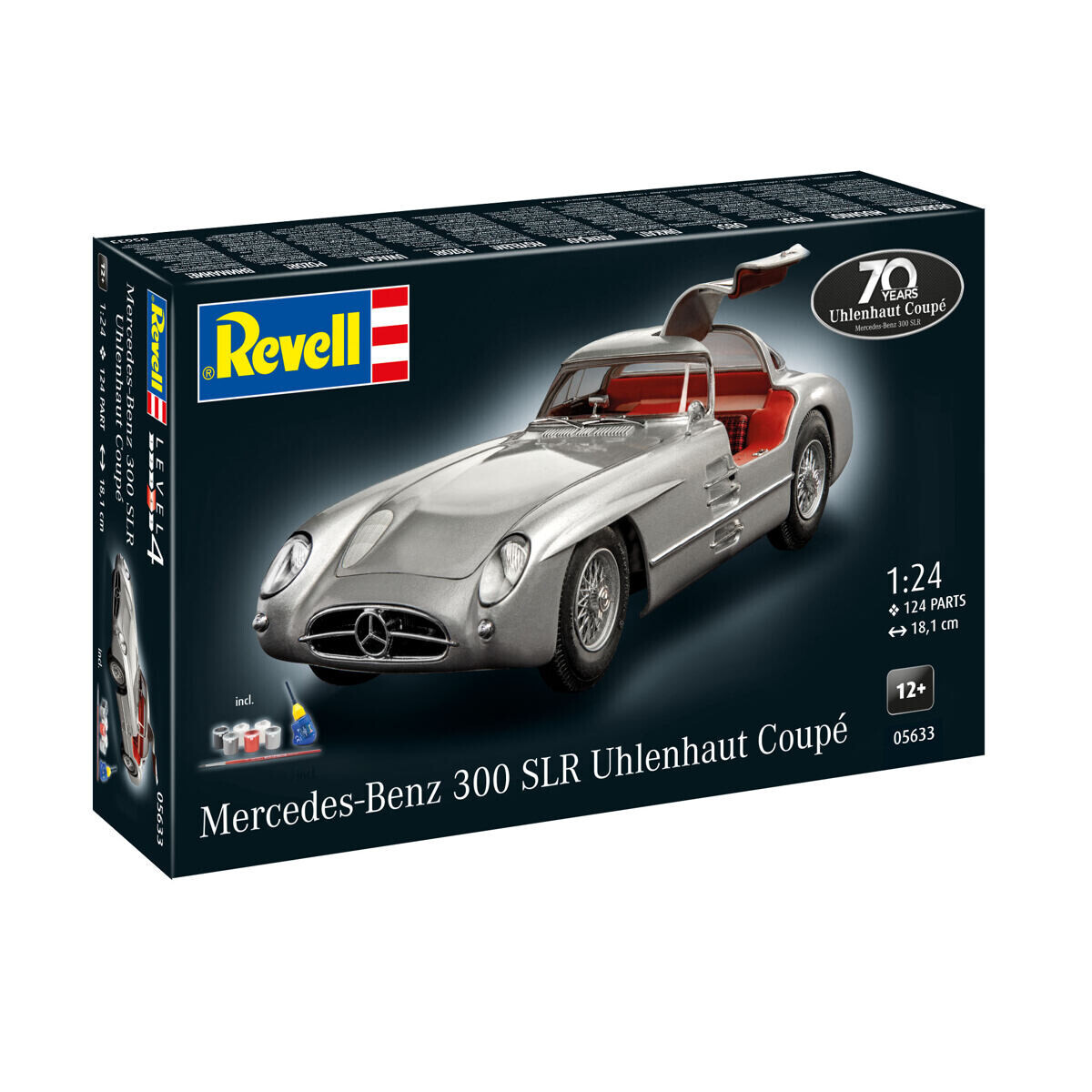 Revell Gift-Set auto 05633 - Mercedes-Benz 300 SLR (70. anniversary) (1:24)