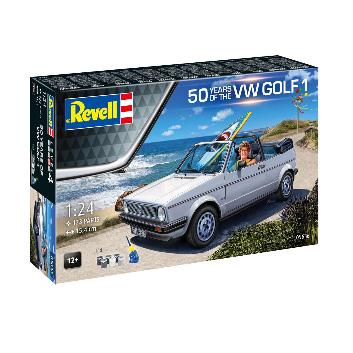 Revell Gift-Set auto 05636 - 50 VW Golf 1 (1:24)