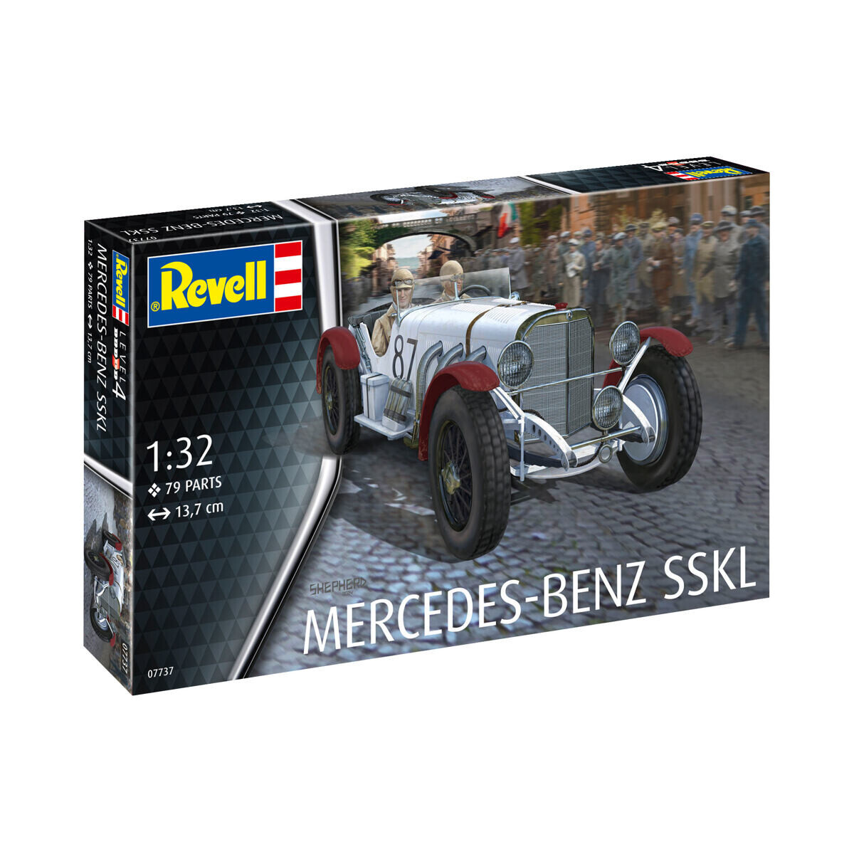 Revell Plastic ModelKit Auto 07737 - Mercedes-Benz SSKL (1:32)