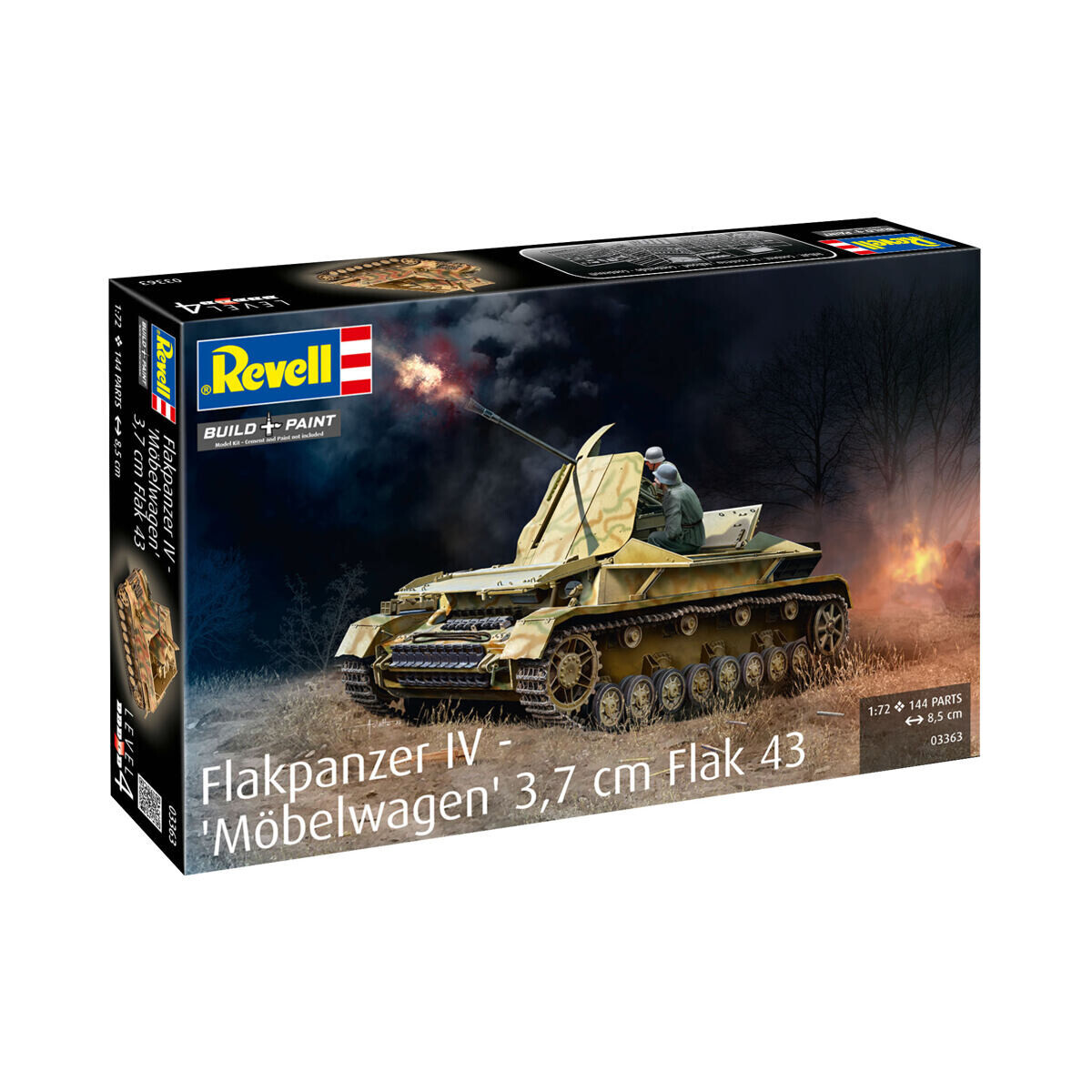 Revell Plastic ModelKit military 03363 - Flakpanzer IV 