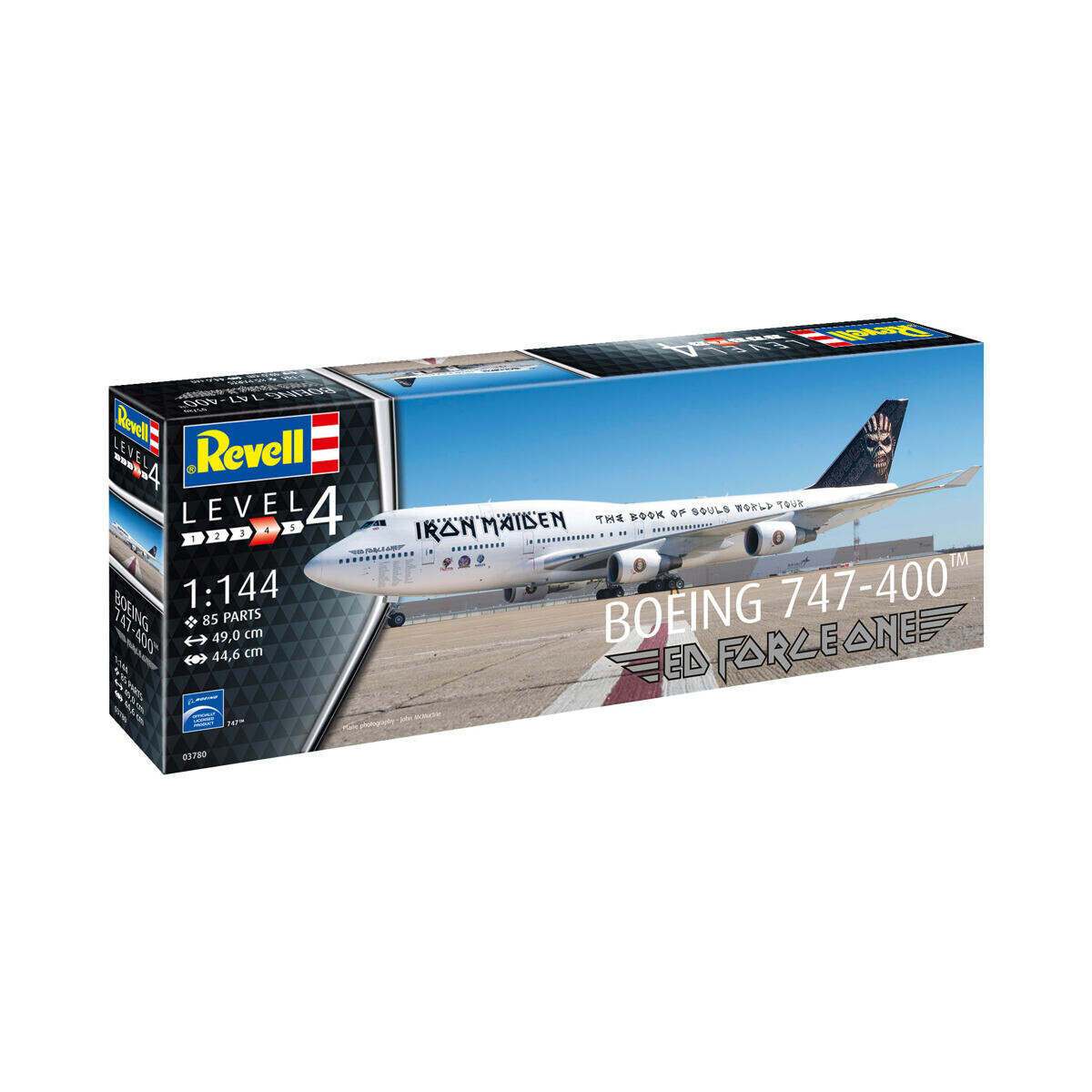 Revell Plastic ModelKit lietadlo 03780 - Boeing 747-400 Ed Force One (1:144)