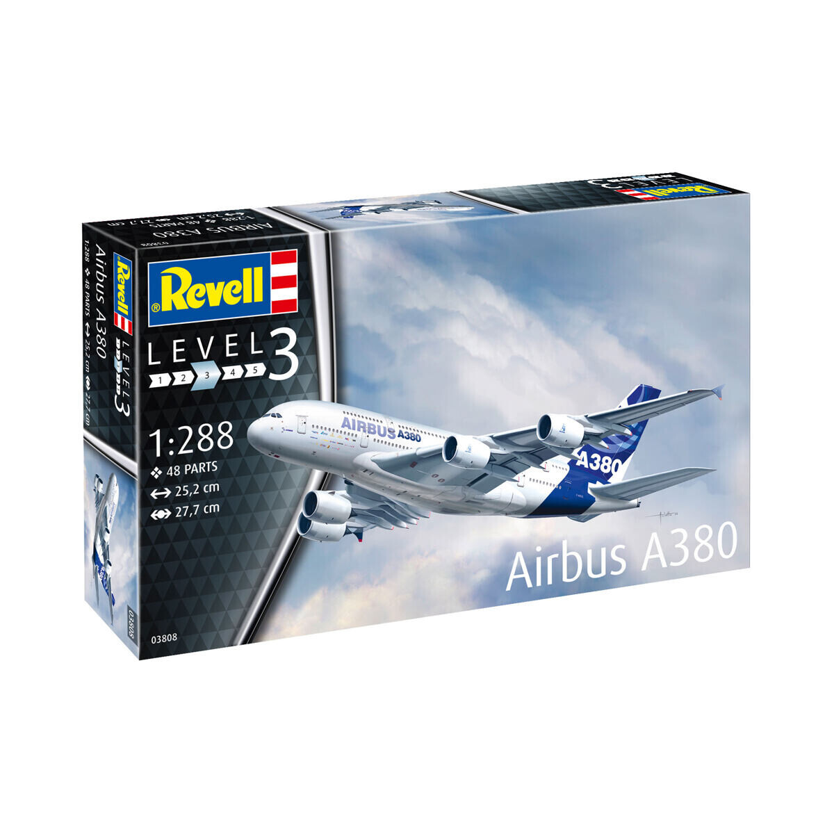Revell Plastic ModelKit lietadlo 03808 - Airbus A380 (1:288)