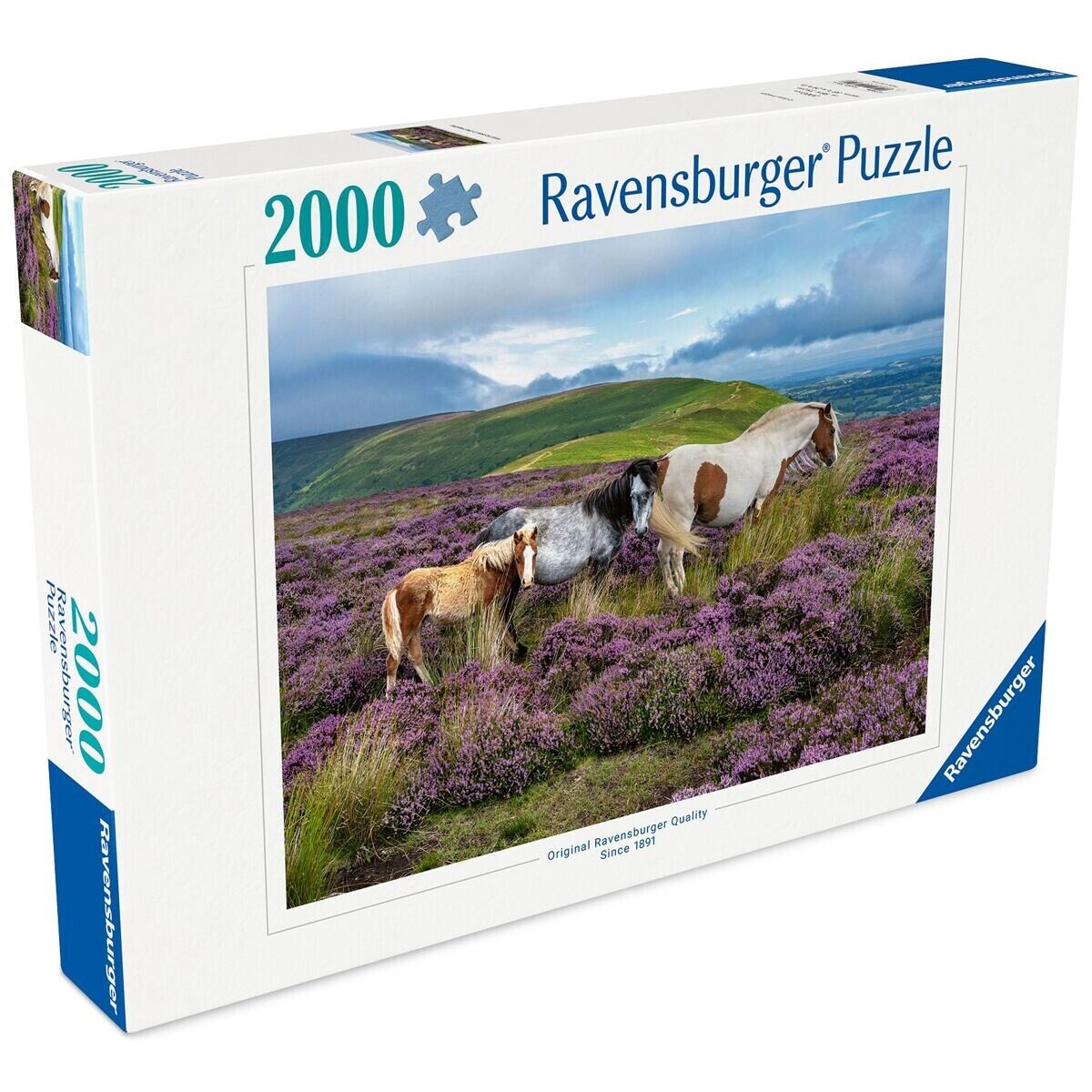Ravensburger Divoké kone Puzzle 2000 dielikov