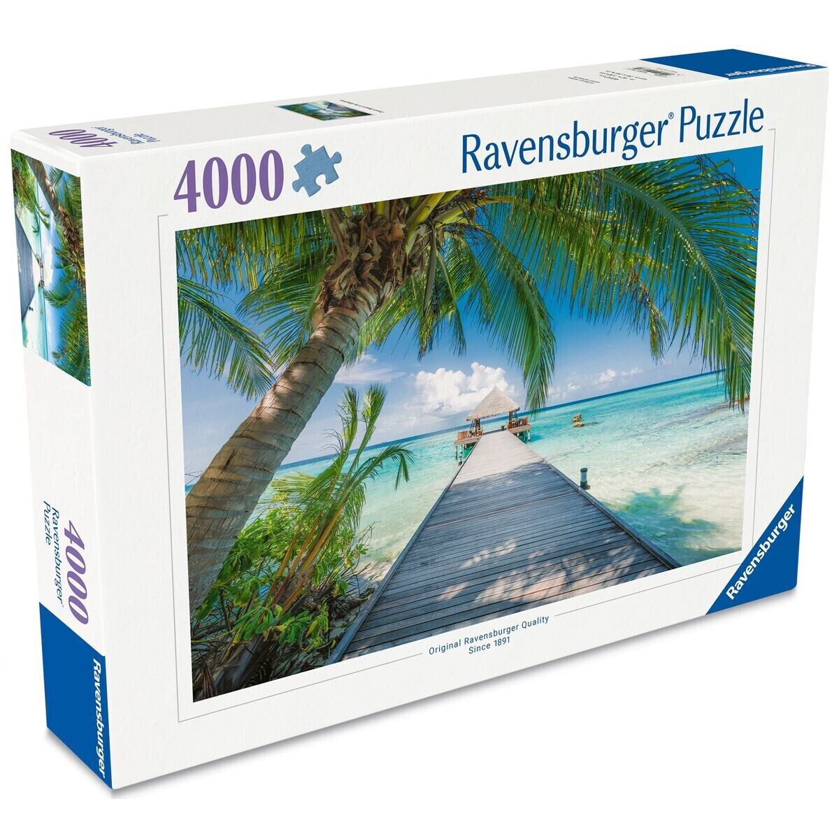 Ravensburger Dych vyrážajúce Maledivy 4000 dielikov