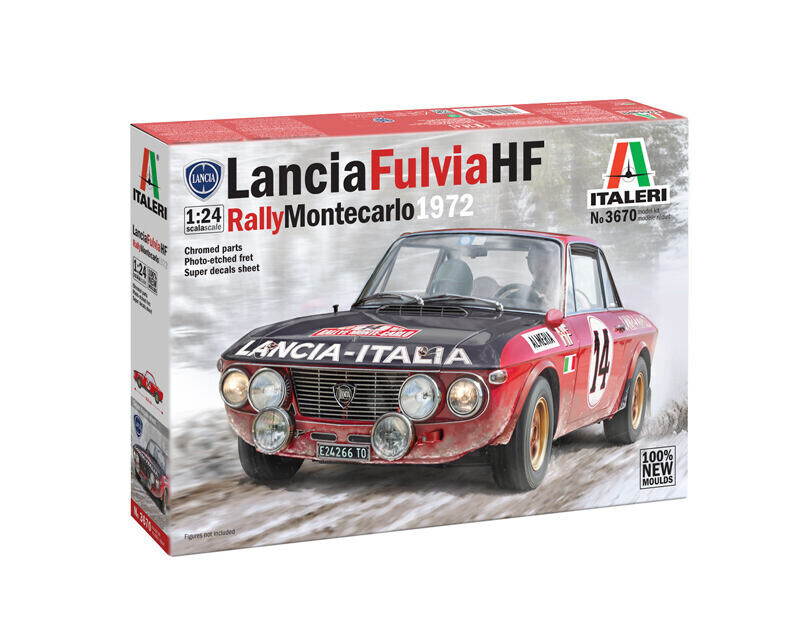 Italeri Model Kit auto 3670 - Lancia Fulvia HF (1:24)