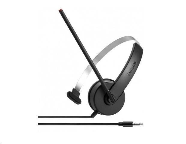 LENOVO slúchadlá 100 USB Mono Headset