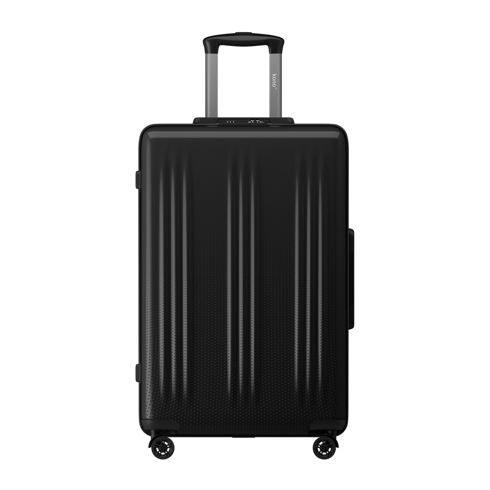 Cestovný kufor Premium ABS+PC Kono - čierny - 84,7 L