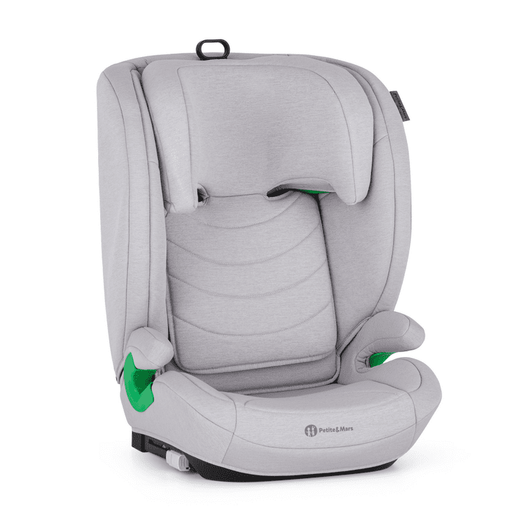 PETITE&MARS Autosedačka Astor Pro i-Size Gentle Grey 100-150 cm (15-36 kg)