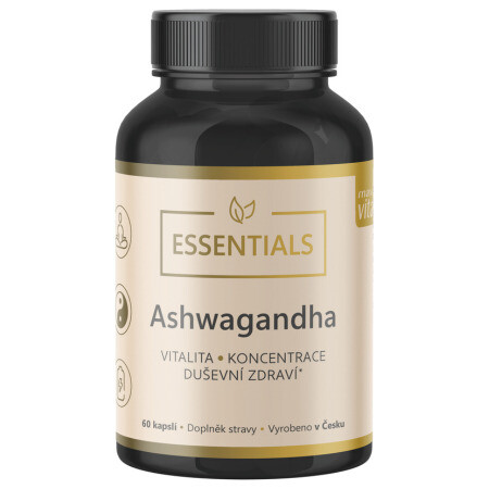ESSENTIALS Ashwagandha 60 kapsúl