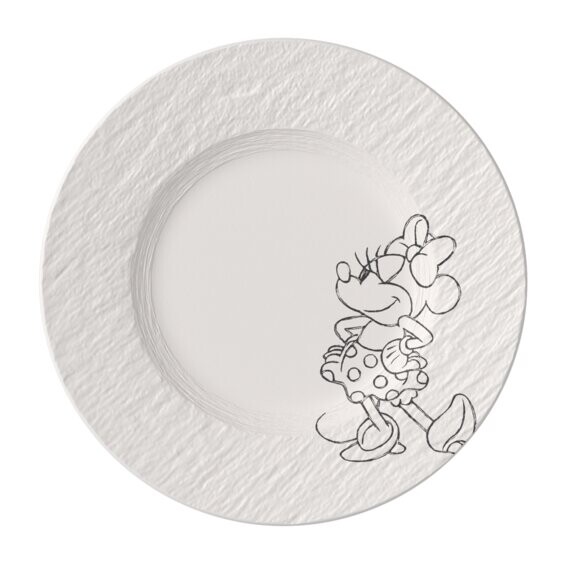 Villeroy & Boch Dezertný tanier Manufacture Rock Blanc - Mickey Mouse, Ø 22 cm 10-4720-2640