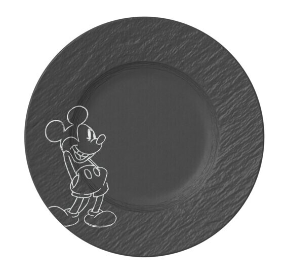 Villeroy & Boch Dezertný tanierik Manufacture Rock – Mickey Mouse, Ø 22 cm 10-4719-2640