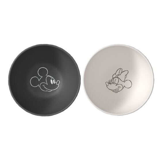 Villeroy & Boch Sada misek Manufacture Rock – Mickey Mouse, 2 ks 10-4719-8408
