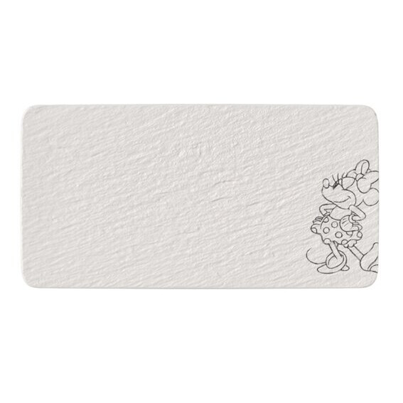 Villeroy & Boch Porcelánový podnos Manufacture Rock blanc – Mickey Mouse, 35 x 18 cm 10-4720-2281