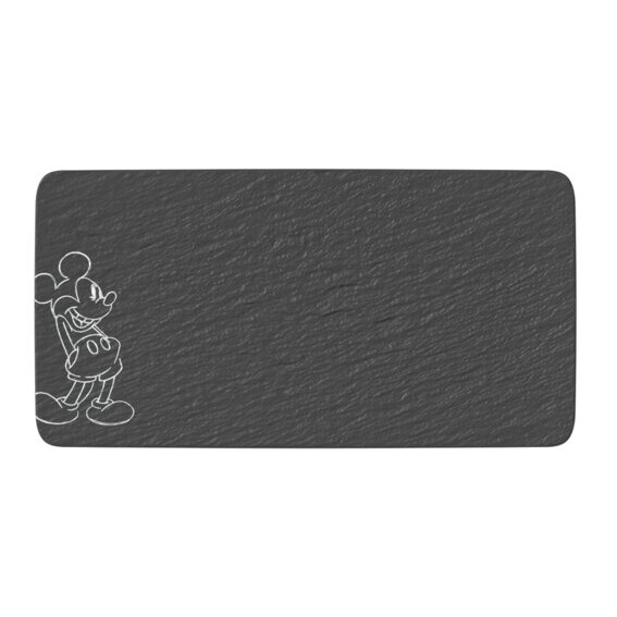 Villeroy & Boch Porcelánový podnos Manufacture Rock – Mickey Mouse, 35 × 18 cm 10-4719-2281