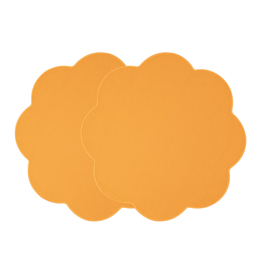 Villeroy & Boch Látkové obrúsky v tvare kvetu Fleur Soleil, Ø 40 cm, 2 ks 10-1723-6095