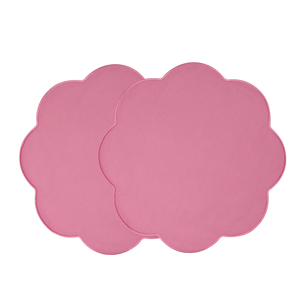 Villeroy & Boch Látkové obrúsky v tvare kvetu Fleur Cassis, Ø 40 cm, 2 ks 10-1724-6095