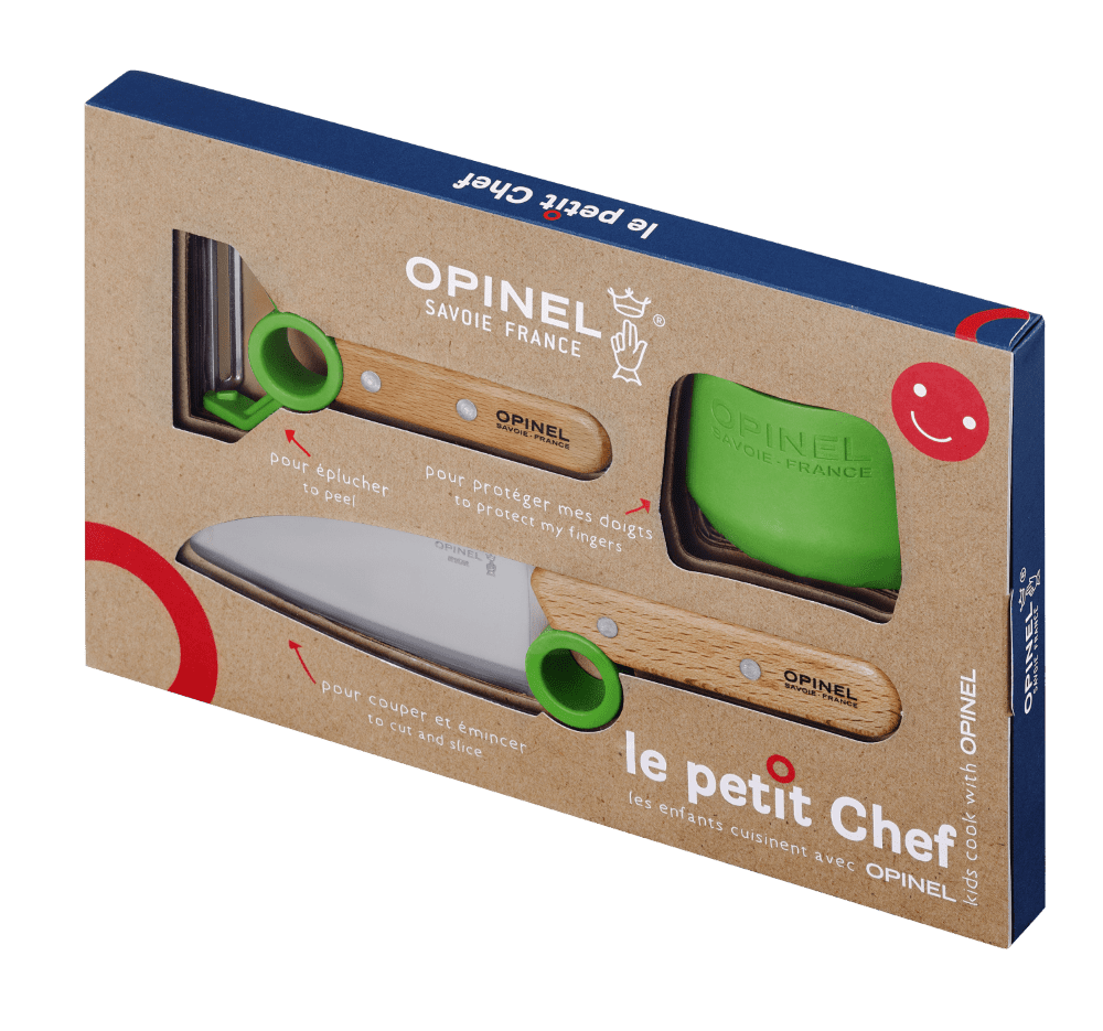 Opinel Detská kuchárska súprava Le Petit Chef, zelená 003113