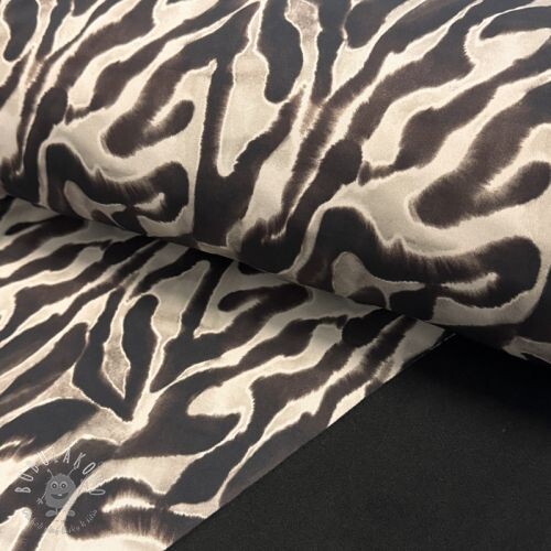 Softshell zimný Animal skin light grey digital print