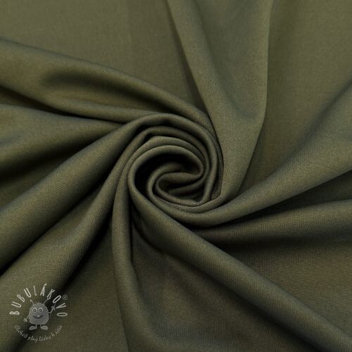 Látka na kostým CREPE Deluxe forest green