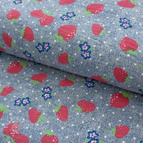 JEANS Strawberry light blue