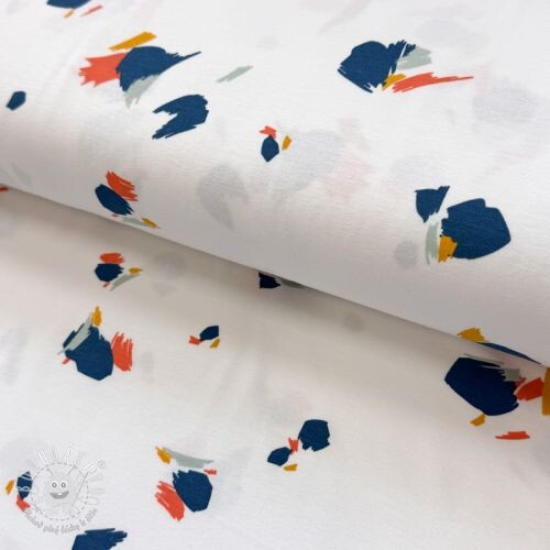 Úplet BAMBOO Graphic white