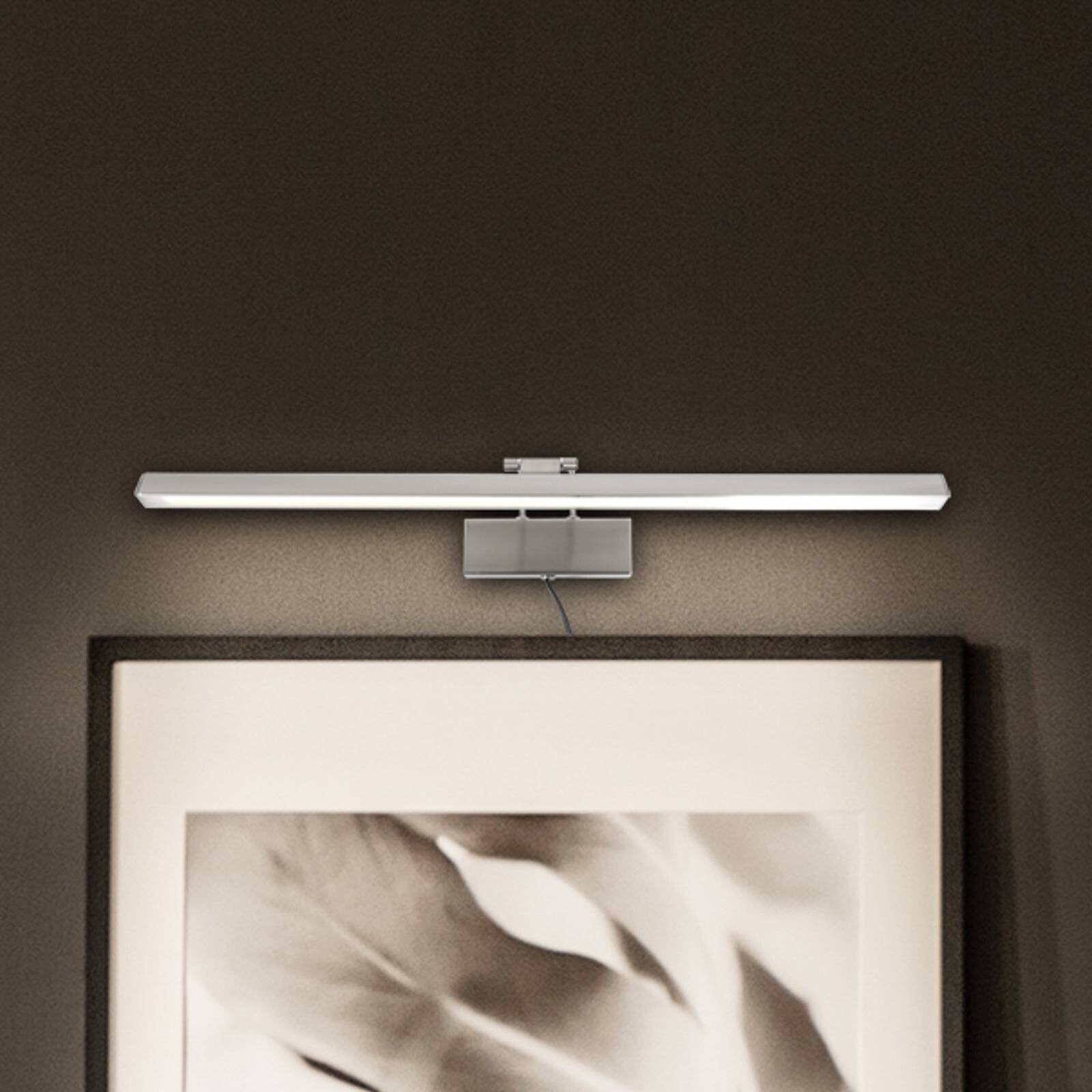 LED nástenné svetlo Litho, oceľ, kov, CCT, šírka 60 cm