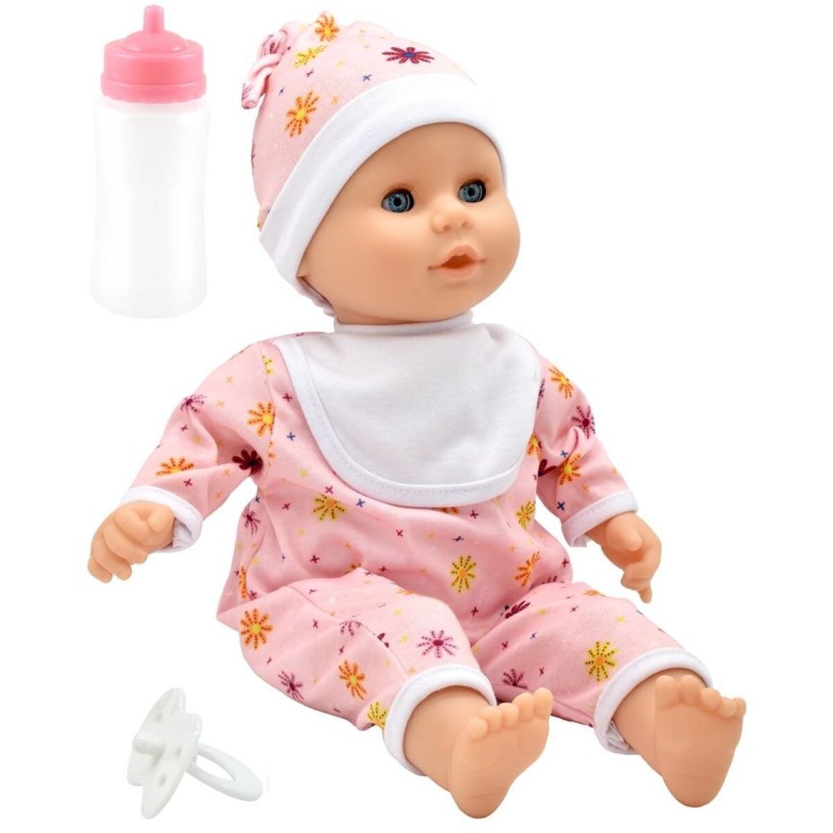 Dolls World Bábätko Little Treasure PINK - 38 cm