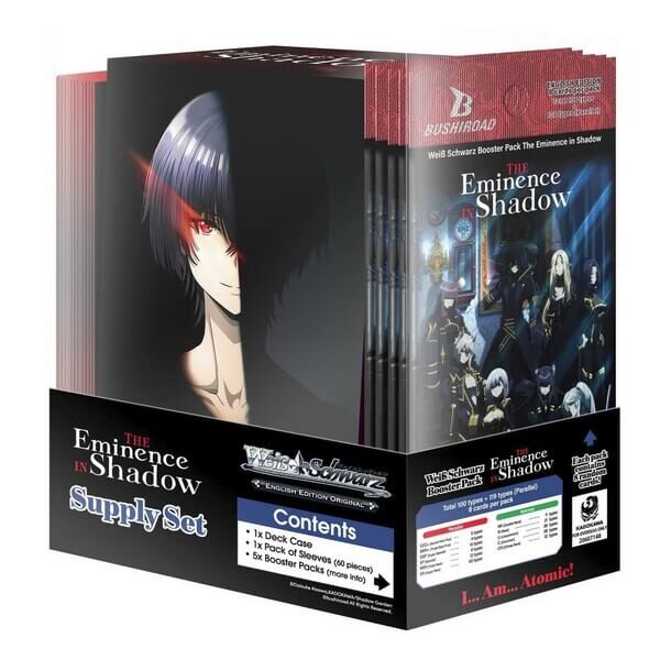 Bushiroad Weiß Schwarz - The Eminence in Shadow - Supply Set