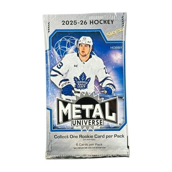 Upper Deck 2025-2026 NHL UD Skybox Metal Universe Hockey Hobby balíček