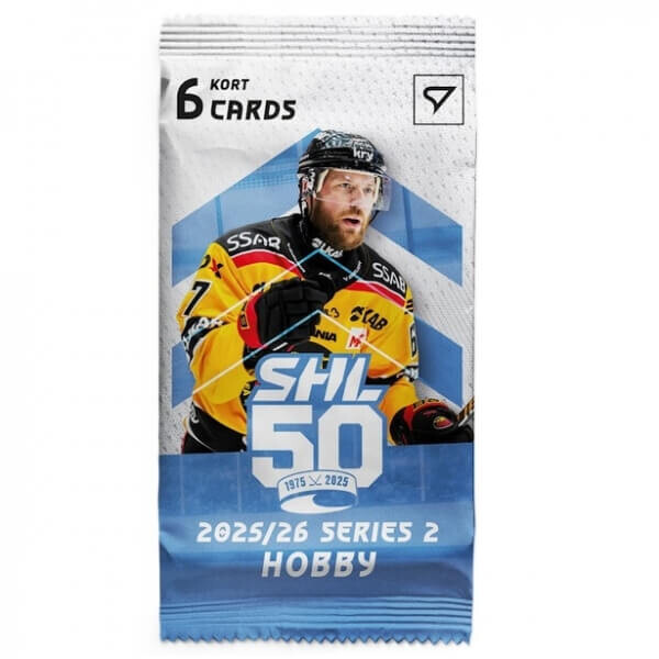 Sportzoo 2025-2026 Svenska hockeyligan SHL 2. série Hobby balíček - hokejové karty