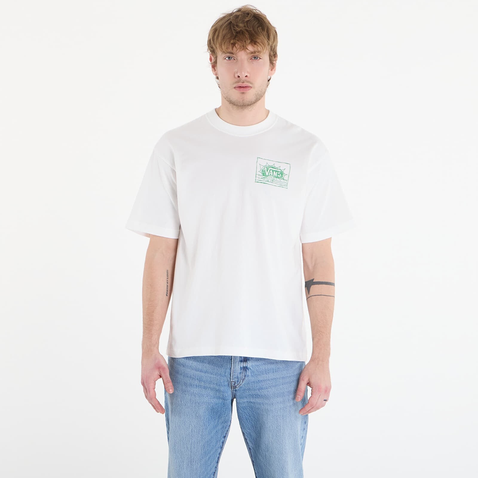 Tričko Vans Bright Day SS Tee White XL