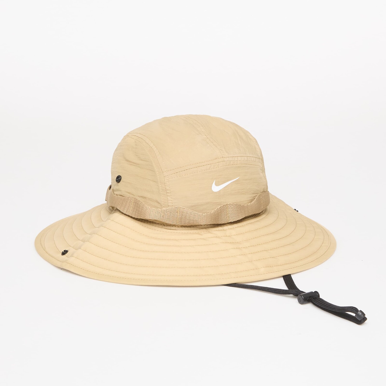 Klobúk Nike Apex Dri-FIT Bucket Hat Parachute Beige/ Anthracite/ White S