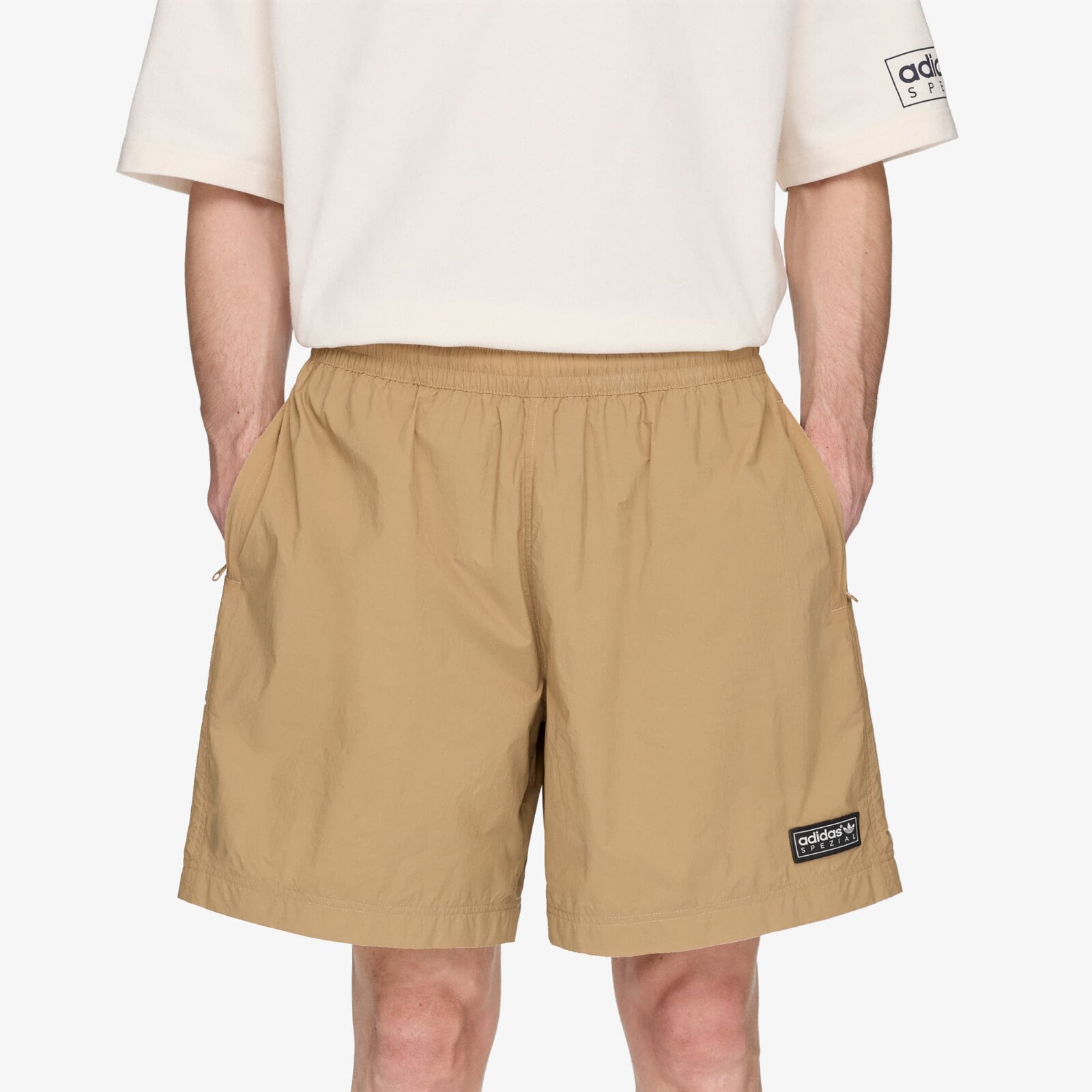 Šortky adidas Hudswell Spzl Shorts Cardboard XL