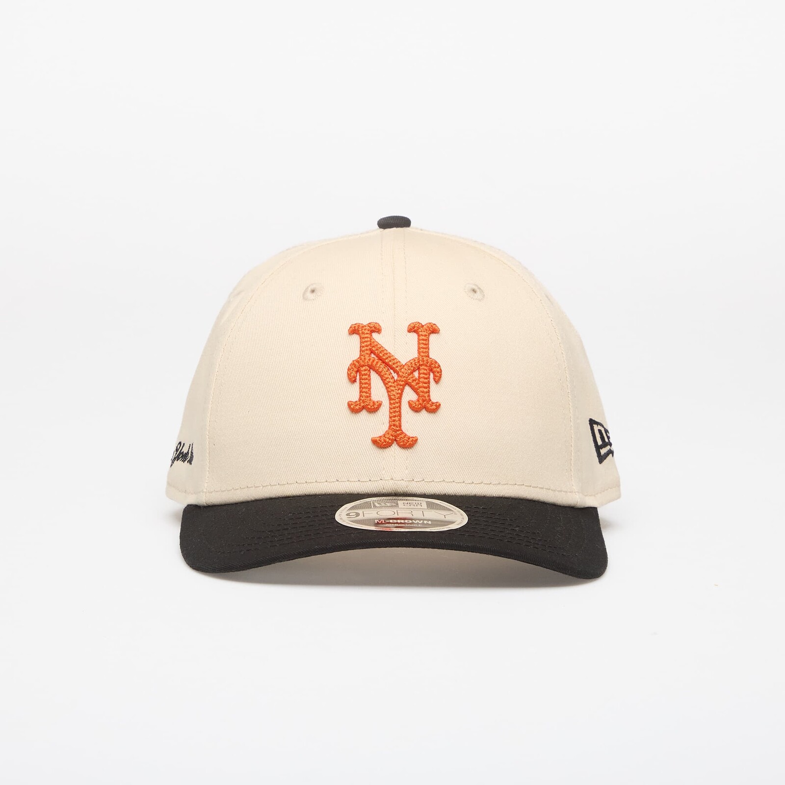 Šiltovka New Era 9FORTY MC MLB Side Script New York Mets Light Cream/ Black Universal