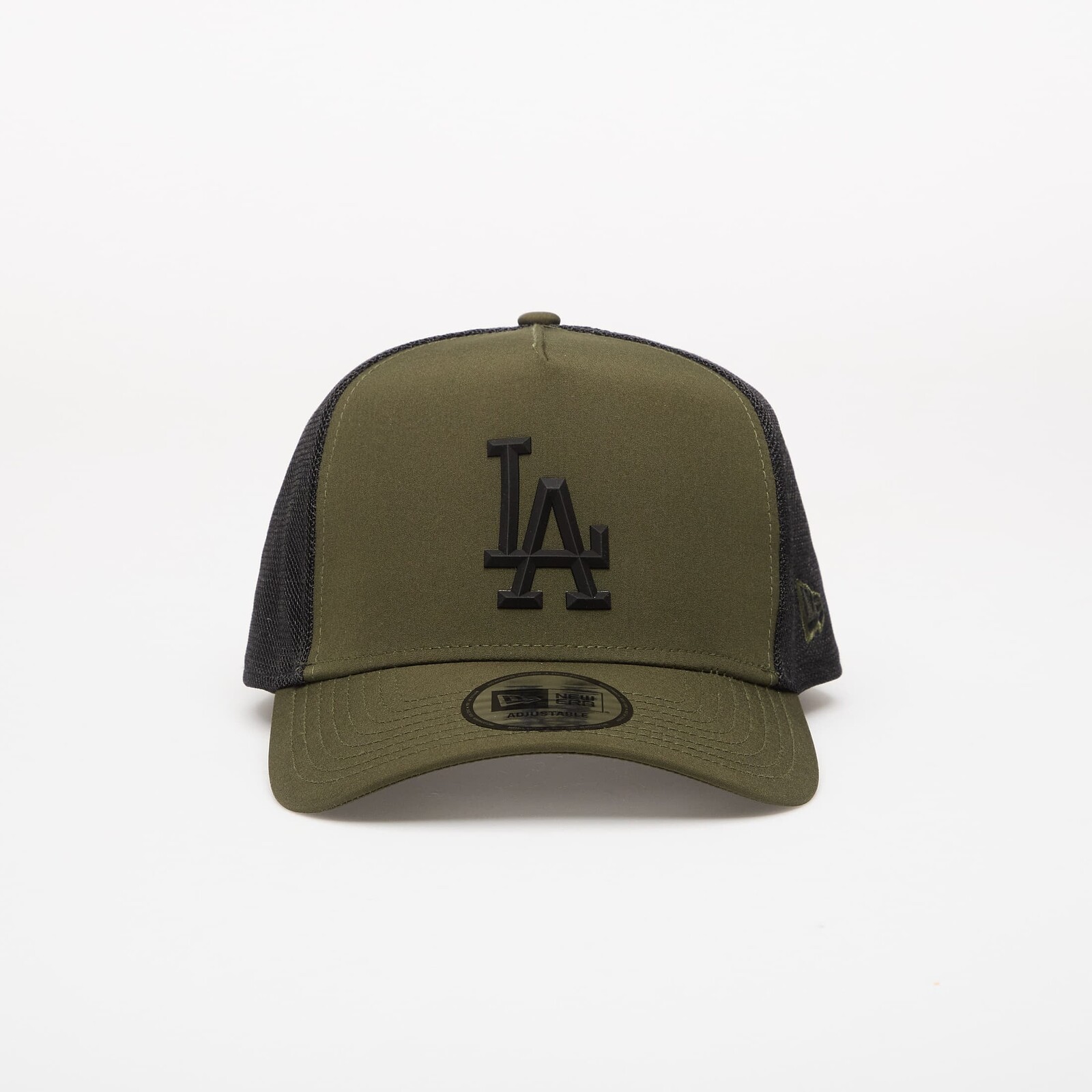 Šiltovka New Era 9FORTY AF Trucker Sport Los Angeles Dodgers New Olive Universal