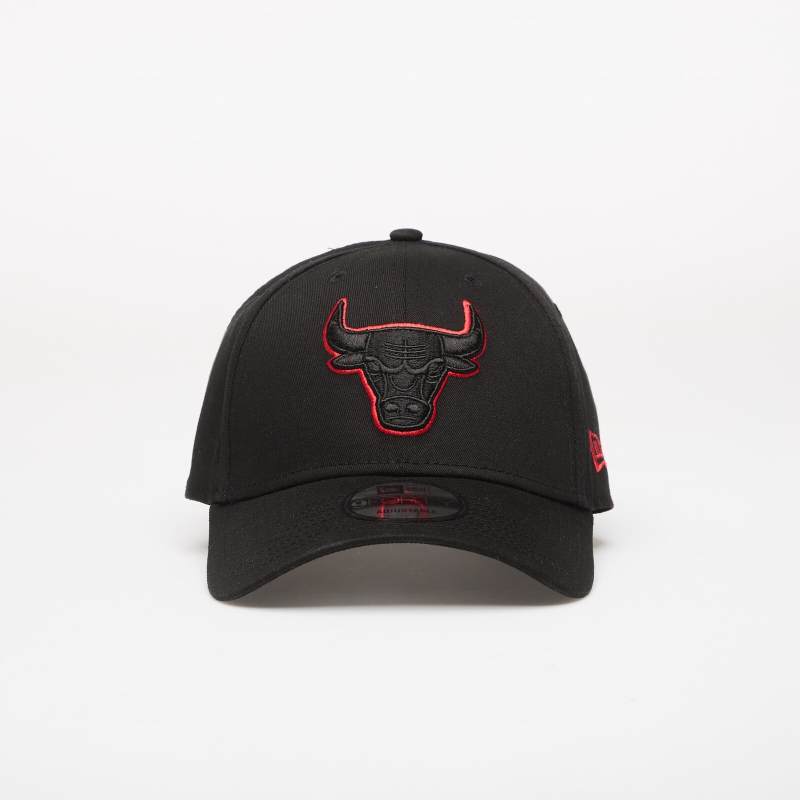 Šiltovka New Era 9FORTY NBA Team Outline Chicago Bulls Black/ Front Door Red Universal