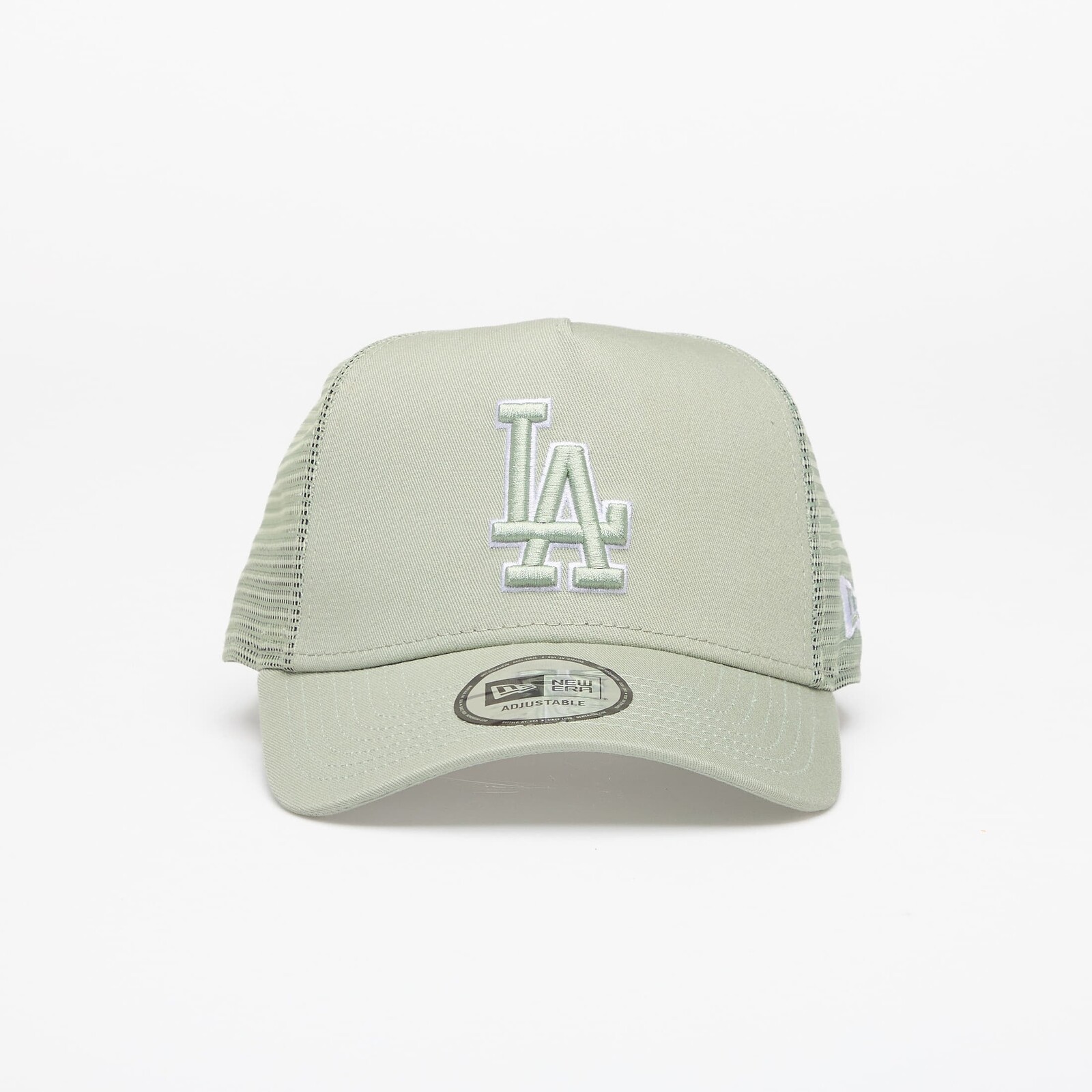Šiltovka New Era 9FORTY AF Trucker Outline Los Angeles Dodgers EVG/ Optic White Universal
