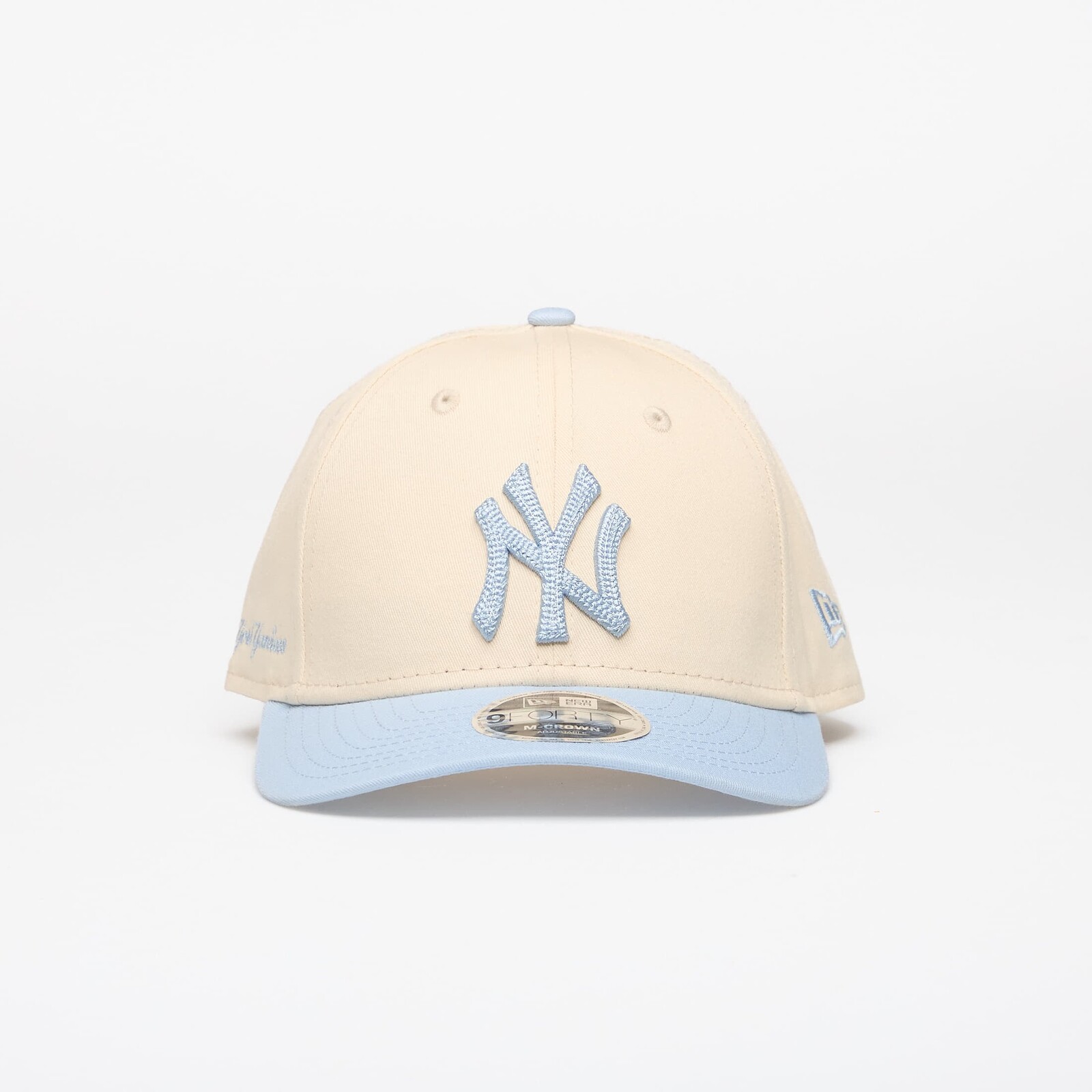 Šiltovka New Era 9FORTY MC MLB Side Script New York Yankees Light Cream/ SFB Universal