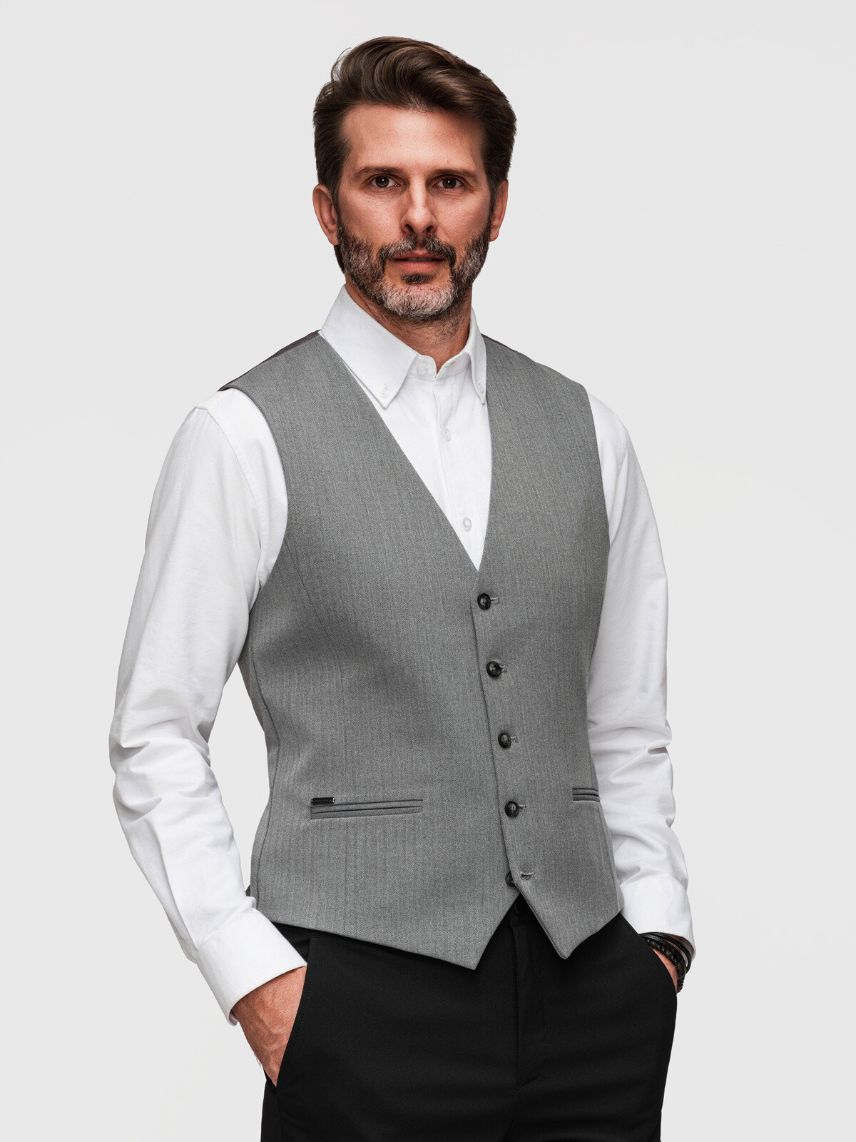 Pánska elegantná vesta Slim Fit