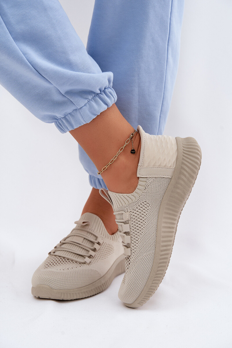 Boto Slip-On Dámske športové topánky Beige Olive
