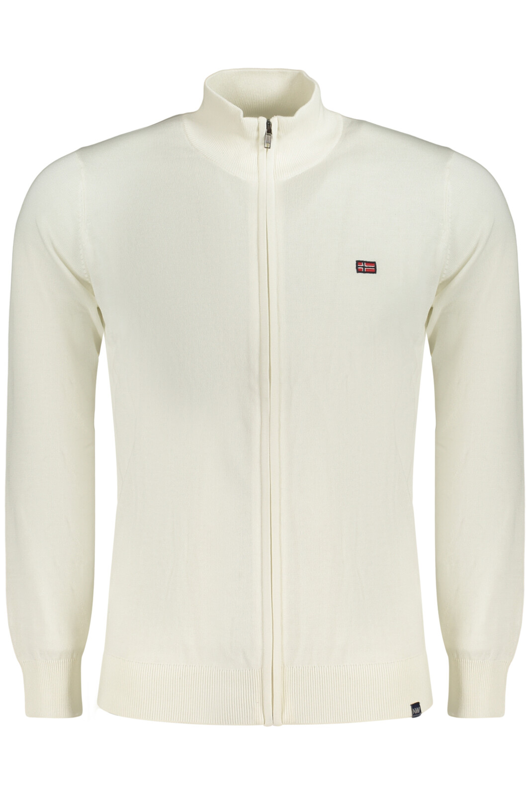 Pánsky biely cardigan