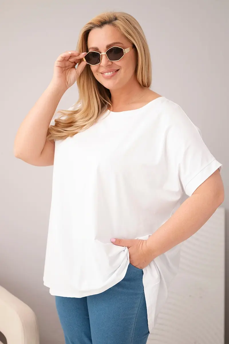 Kesi oversize blúzka s krátkym rukávom