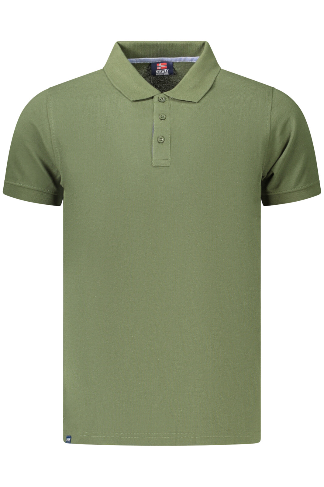 NORWAY 1963 pánske polo tričko s krátkym rukávom, zelené